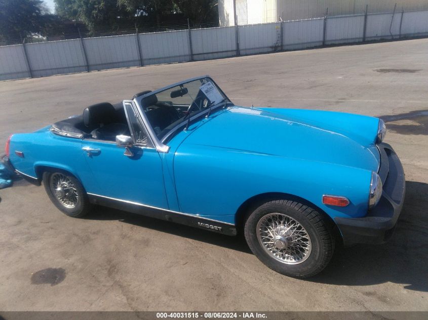 1979 Mg Midget VIN: GAN6UL223469G Lot: 40031515