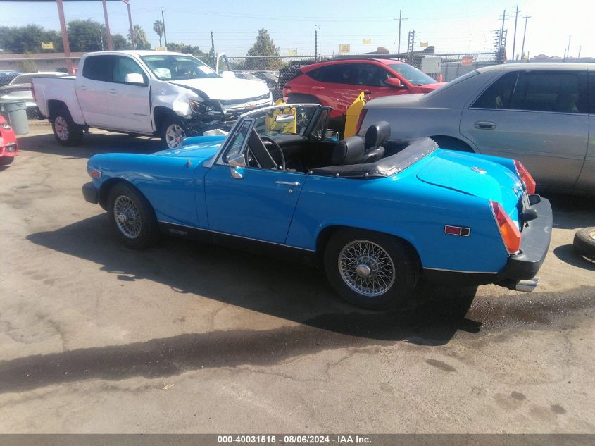 1979 Mg Midget VIN: GAN6UL223469G Lot: 40031515