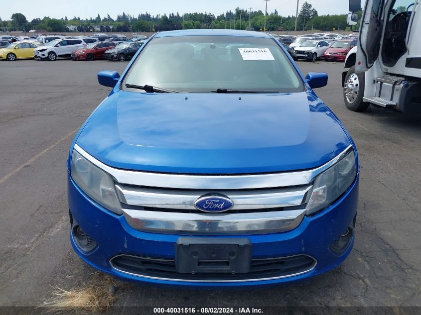 2011 Ford Fusion Se VIN: 3FAHP0HA1BR270164 Lot: 40031516