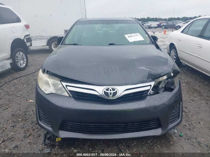 2012 Toyota Camry Le VIN: 4T1BF1FK9CU514394 Lot: 40031517