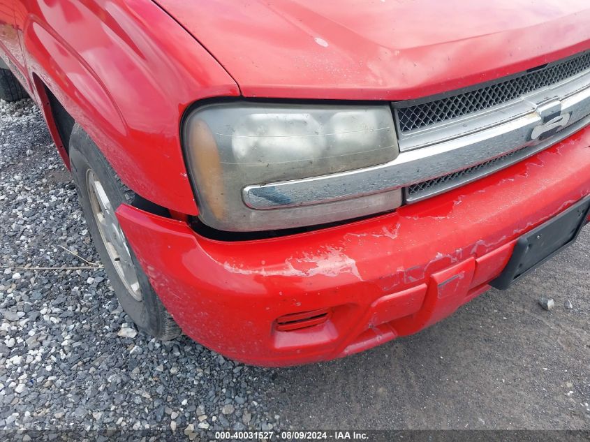 2002 Chevrolet Trailblazer Ls VIN: 1GNDT13S222247109 Lot: 40031527