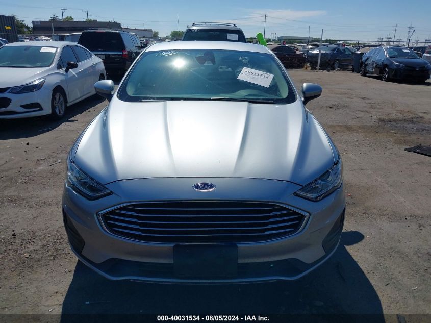 2020 Ford Fusion Hybrid Se VIN: 3FA6P0LU8LR224003 Lot: 40031534