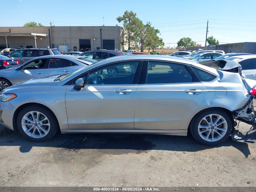 2020 Ford Fusion Hybrid Se VIN: 3FA6P0LU8LR224003 Lot: 40031534