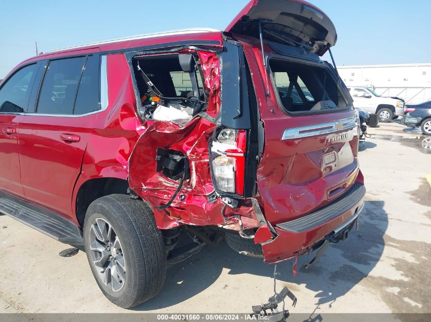 2021 Chevrolet Tahoe 2Wd Ls VIN: 1GNSCMKD3MR306724 Lot: 40031560