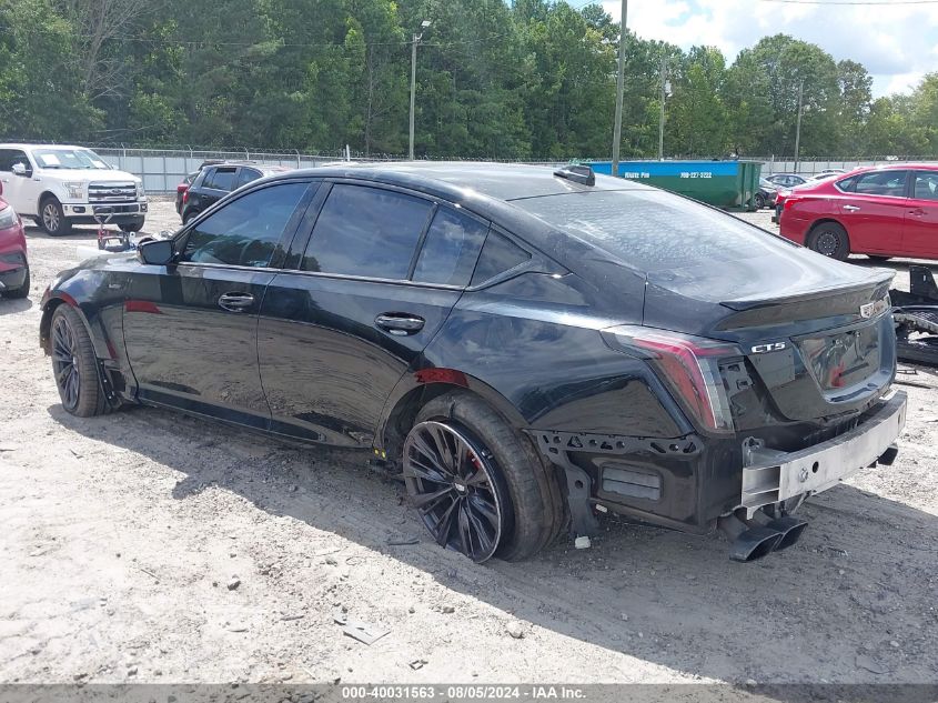 2022 Cadillac Ct5-V V-Series Blackwing VIN: 1G6D35R63N0810827 Lot: 40031563