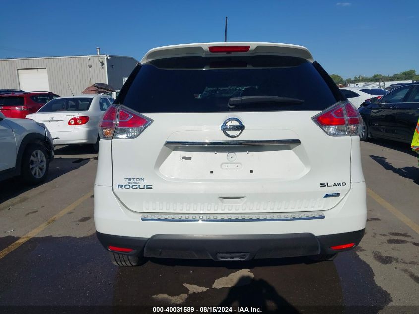 2014 Nissan Rogue Sl VIN: 5N1AT2MVXEC821024 Lot: 40031589