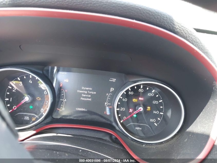 2017 Jeep New Compass Trailhawk 4X4 VIN: 3C4NJDDB7HT631493 Lot: 40031598