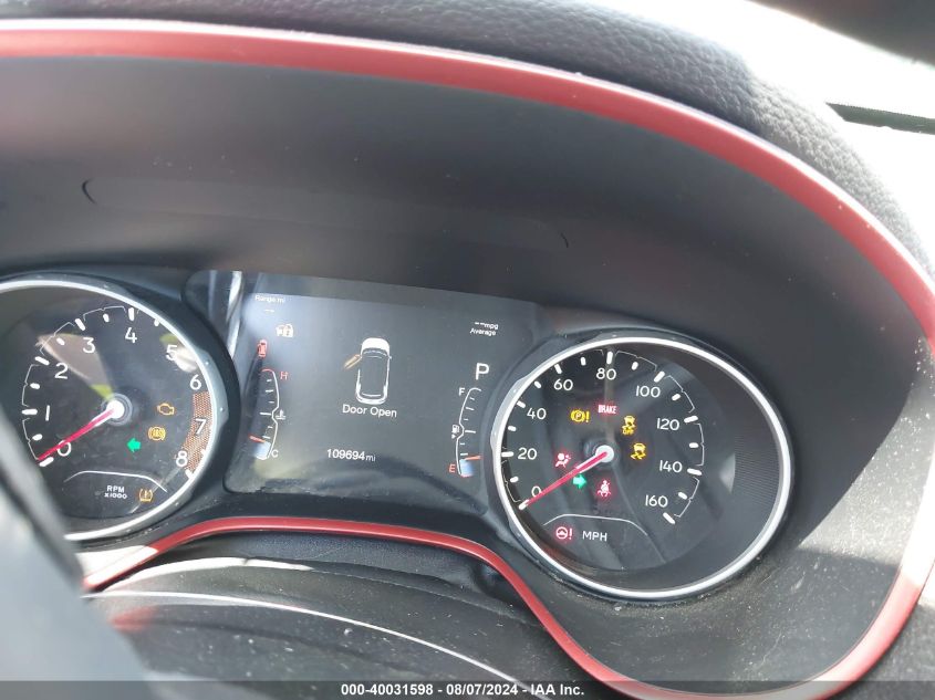 2017 Jeep New Compass Trailhawk 4X4 VIN: 3C4NJDDB7HT631493 Lot: 40031598