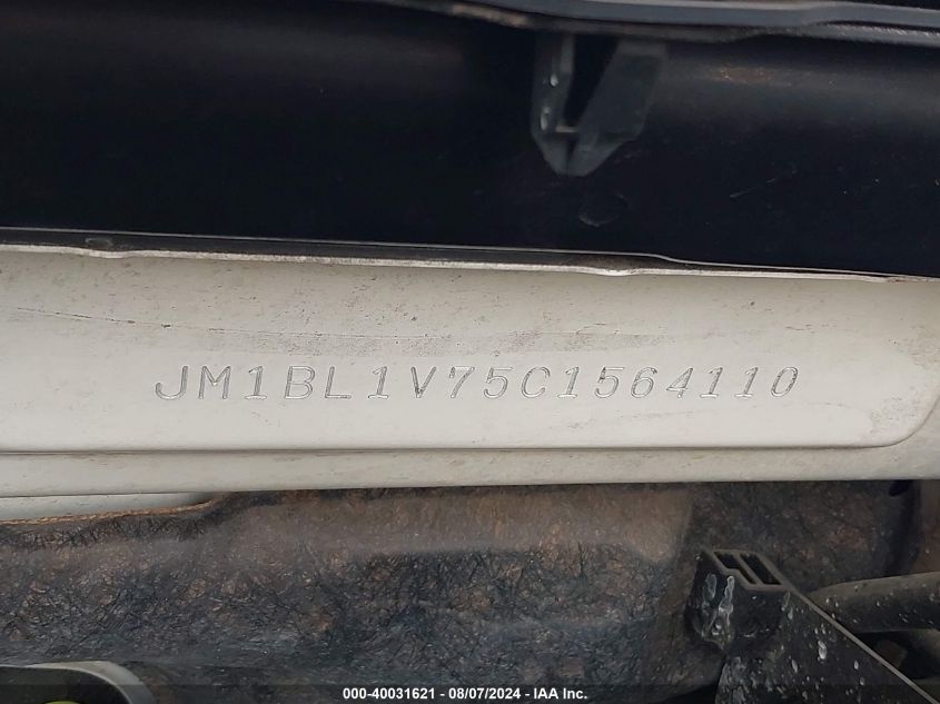 2012 Mazda Mazda3 I VIN: JM1BL1V75C1564110 Lot: 40031621