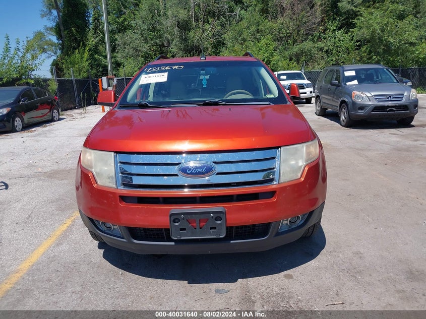2007 Ford Edge Sel Plus VIN: 2FMDK39C17BB29945 Lot: 40031640