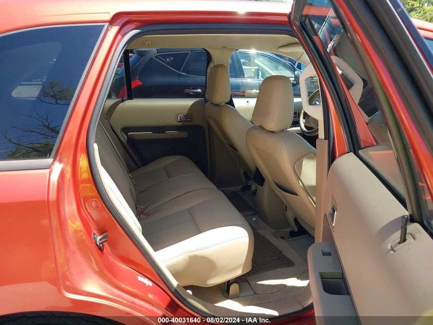 2007 Ford Edge Sel Plus VIN: 2FMDK39C17BB29945 Lot: 40031640