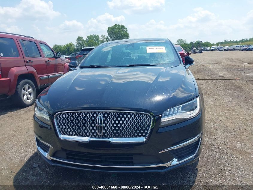 2019 Lincoln Mkz Standard VIN: 3LN6L5B95KR618438 Lot: 40031668