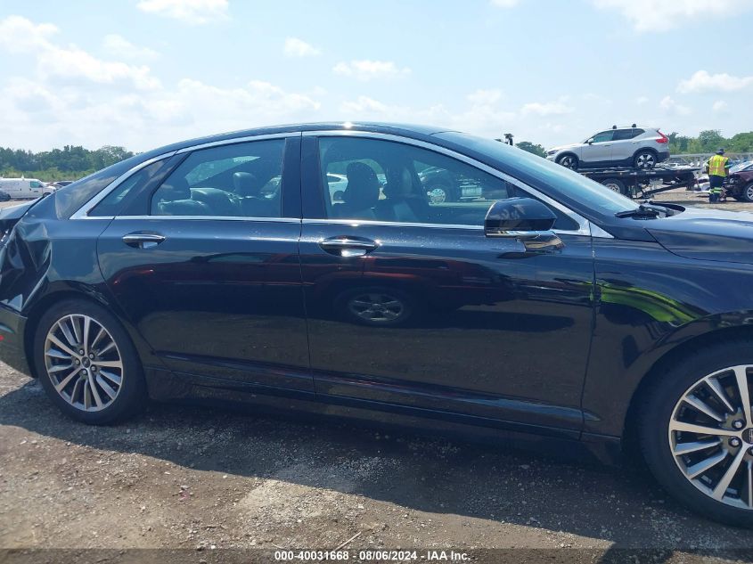 2019 Lincoln Mkz Standard VIN: 3LN6L5B95KR618438 Lot: 40031668