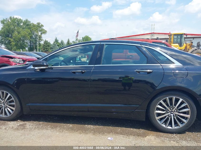 2019 Lincoln Mkz Standard VIN: 3LN6L5B95KR618438 Lot: 40031668