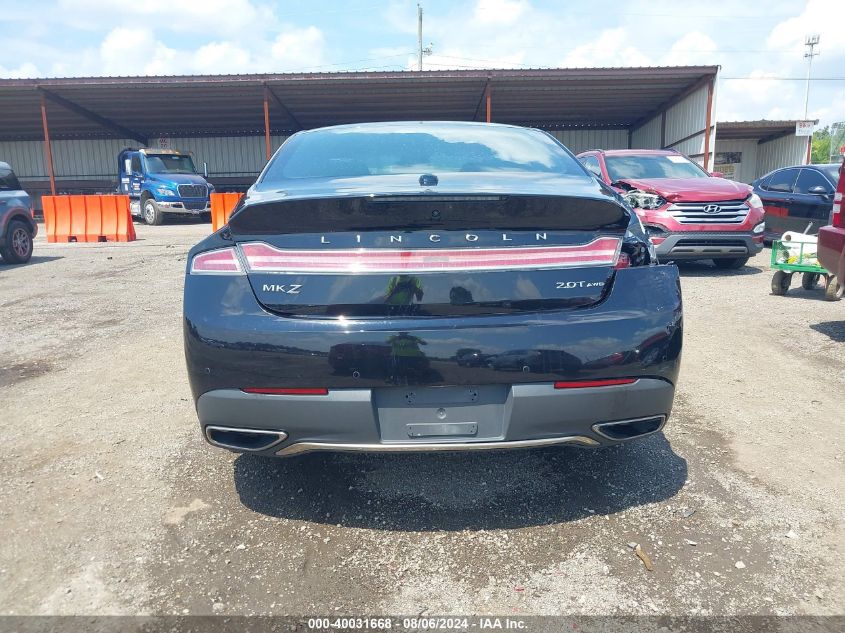 2019 Lincoln Mkz Standard VIN: 3LN6L5B95KR618438 Lot: 40031668