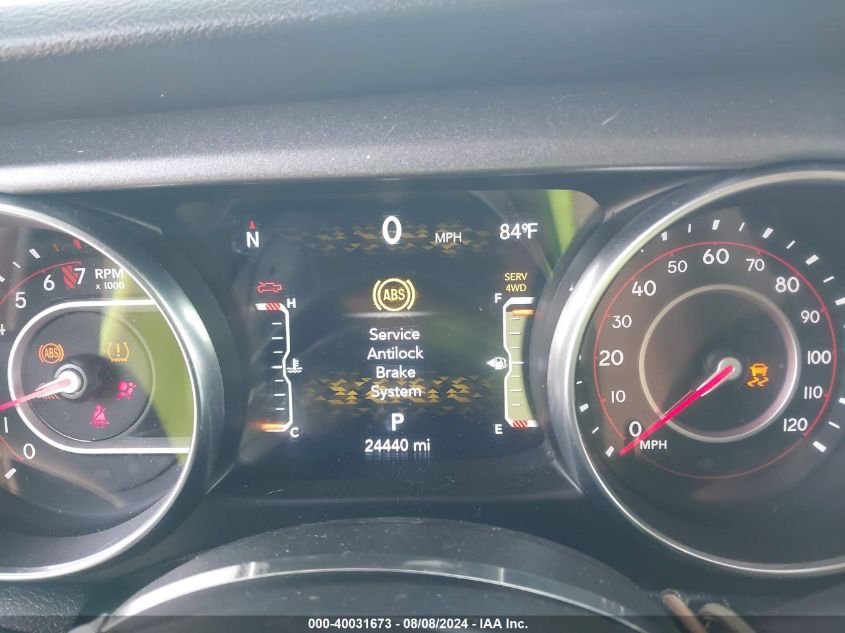 2022 Jeep Gladiator Mojave 4X4 VIN: 1C6JJTEG6NL117331 Lot: 40031673