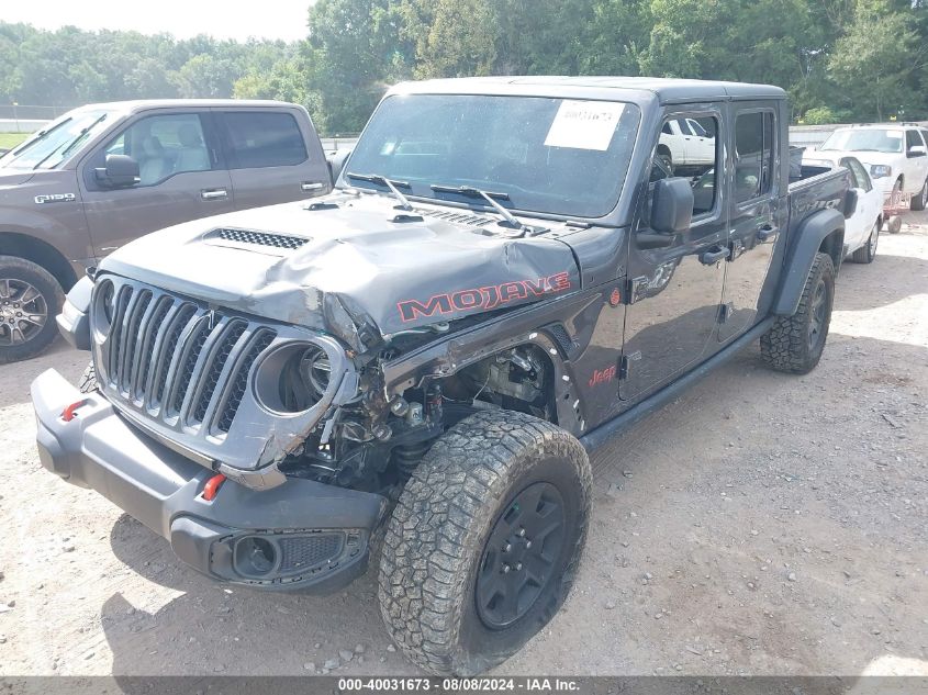 2022 Jeep Gladiator Mojave 4X4 VIN: 1C6JJTEG6NL117331 Lot: 40031673