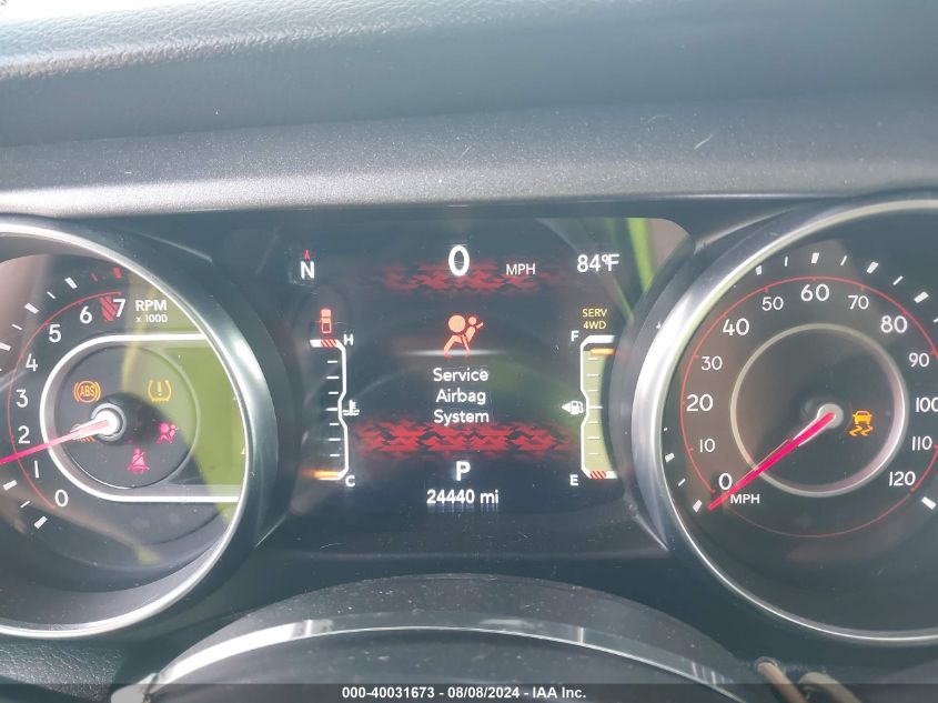 2022 Jeep Gladiator Mojave 4X4 VIN: 1C6JJTEG6NL117331 Lot: 40031673