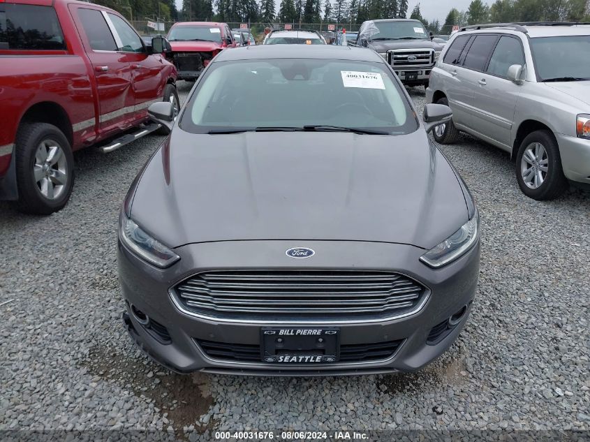 2014 Ford Fusion Hybrid Titanium VIN: 3FA6P0RU4ER220721 Lot: 40031676