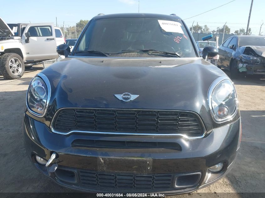 2012 Mini Cooper S Countryman VIN: WMWZC3C52CWL86880 Lot: 40031684