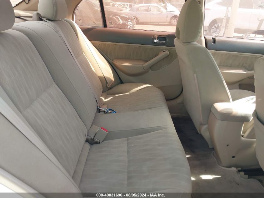 2004 Honda Civic Lx VIN: 2HGES16634H596922 Lot: 40031690