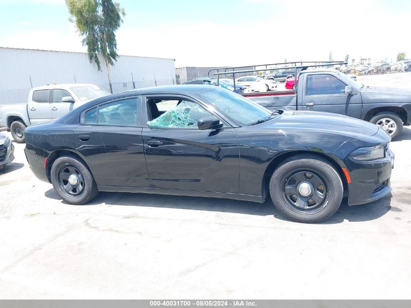 2020 Dodge Charger Police Rwd VIN: 2C3CDXAG4LH101102 Lot: 40031700