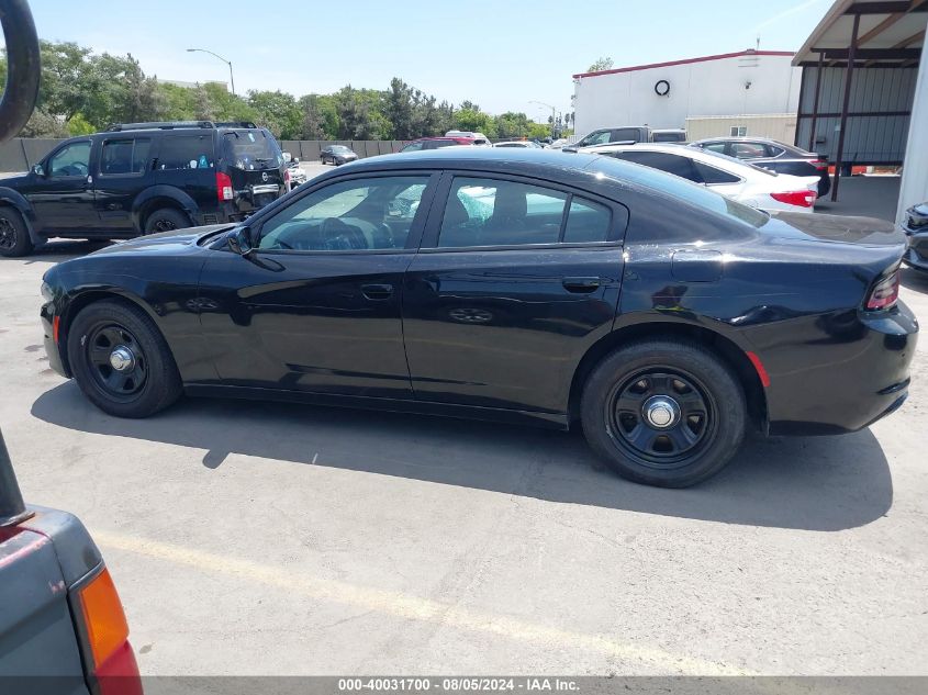 2020 Dodge Charger Police Rwd VIN: 2C3CDXAG4LH101102 Lot: 40031700