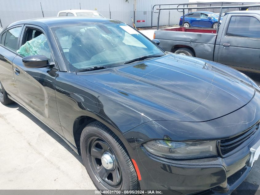 2020 Dodge Charger Police Rwd VIN: 2C3CDXAG4LH101102 Lot: 40031700