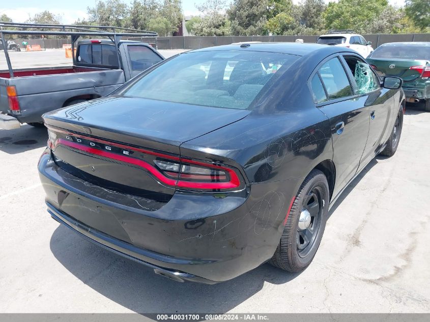 2020 Dodge Charger Police Rwd VIN: 2C3CDXAG4LH101102 Lot: 40031700
