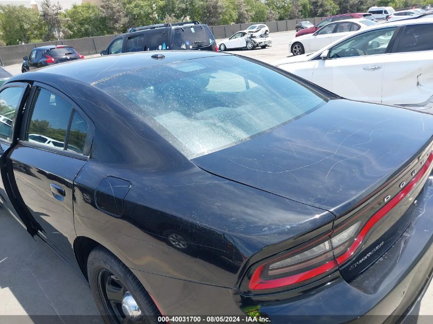 2020 Dodge Charger Police Rwd VIN: 2C3CDXAG4LH101102 Lot: 40031700