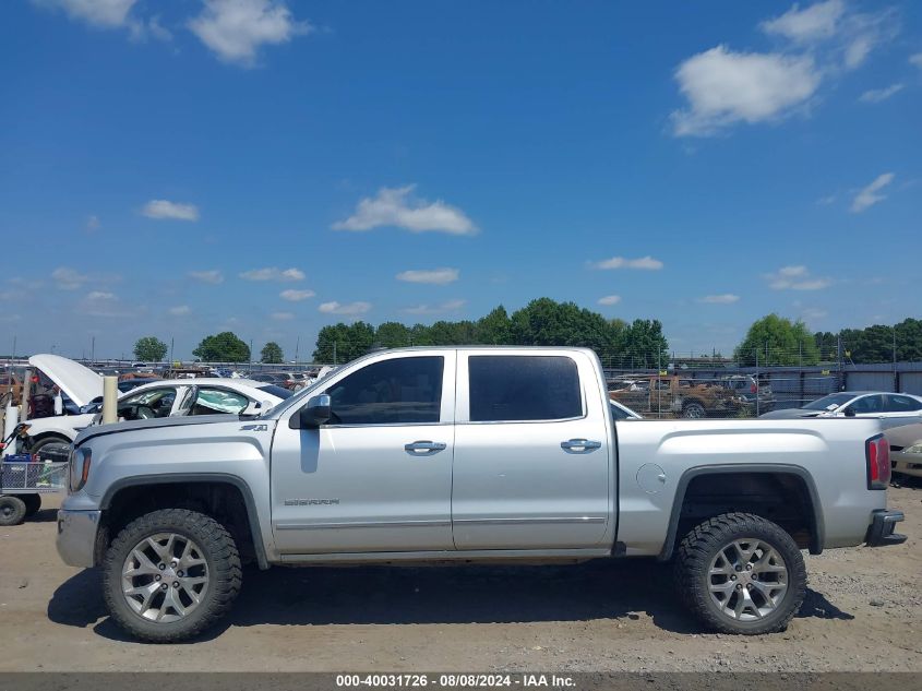 2018 GMC Sierra 1500 Slt VIN: 3GTU2NEC0JG350348 Lot: 40031726