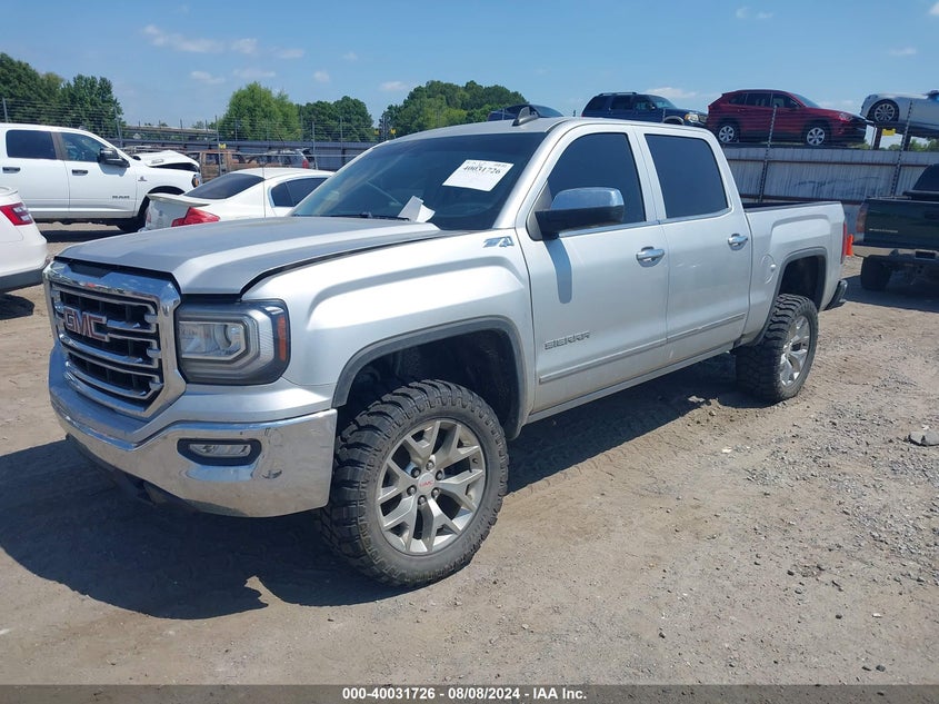 2018 GMC SIERRA 1500 VIN: 3GTU2NEC0JG350348