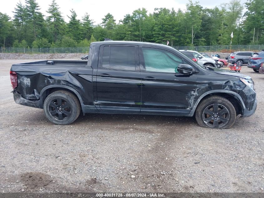 2017 Honda Ridgeline Black Edition VIN: 5FPYK3F87HB011769 Lot: 40031728