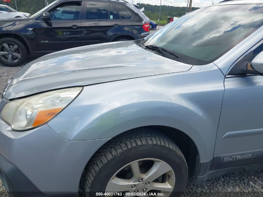 2014 Subaru Outback 2.5I Premium VIN: 4S4BRBCCXE3240657 Lot: 40031763