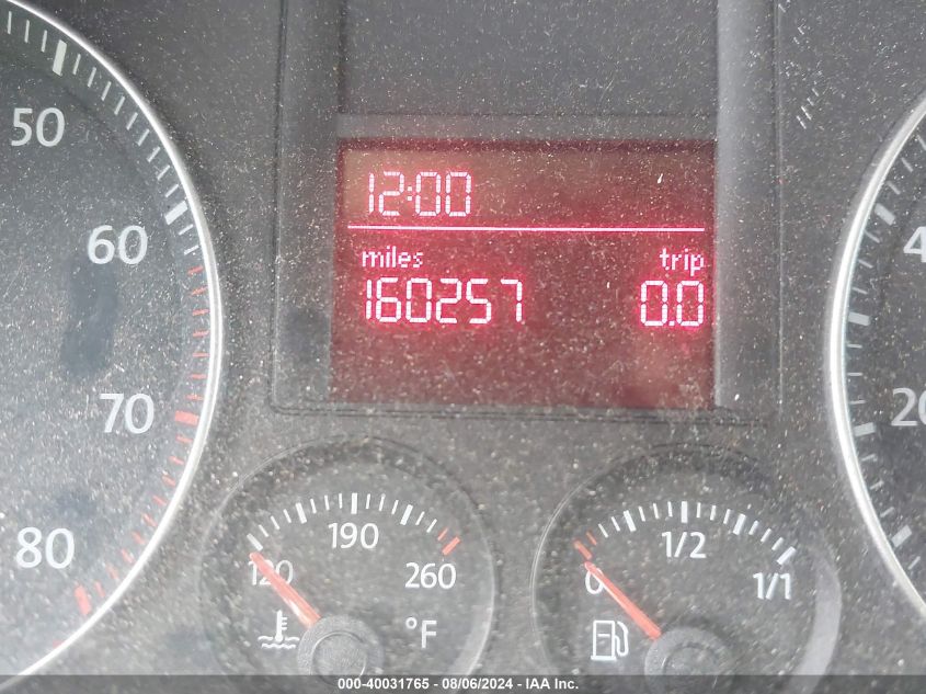 2008 Volkswagen Jetta S VIN: 3VWHM71K28M020739 Lot: 40031765