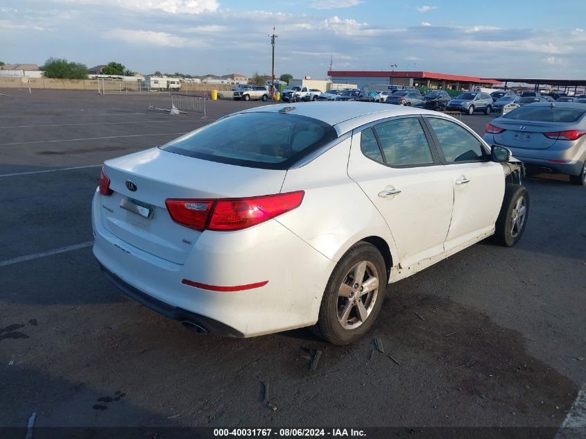 2015 KIA OPTIMA LX - 5XXGM4A78FG361201