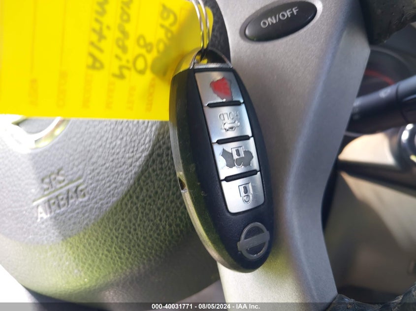 2008 Nissan Altima 2.5 S VIN: 1N4AL21EX8N491005 Lot: 40031771