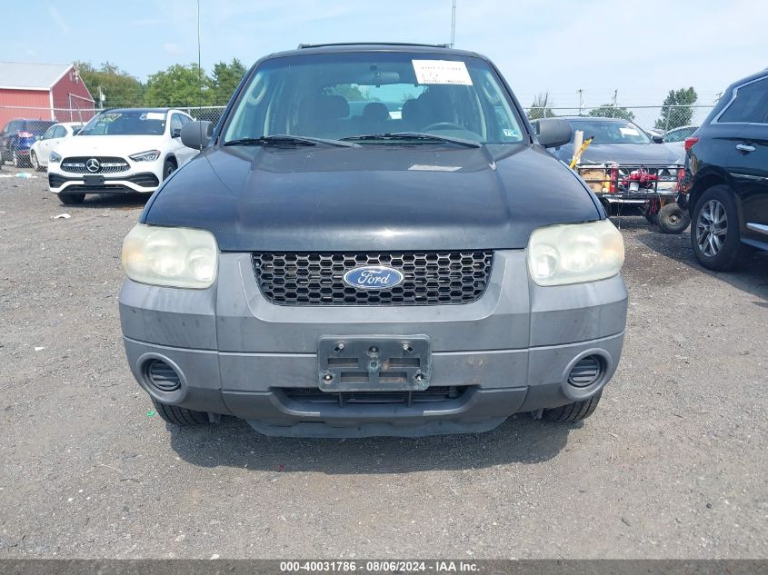 2006 Ford Escape Xls/Xls Manual VIN: 1FMYU02Z06KD25744 Lot: 40031786