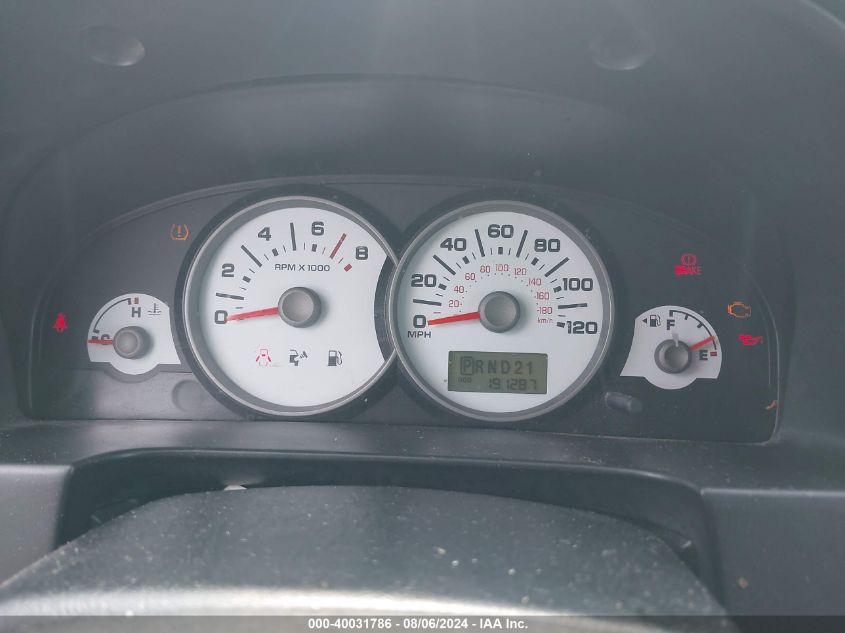 2006 Ford Escape Xls/Xls Manual VIN: 1FMYU02Z06KD25744 Lot: 40031786