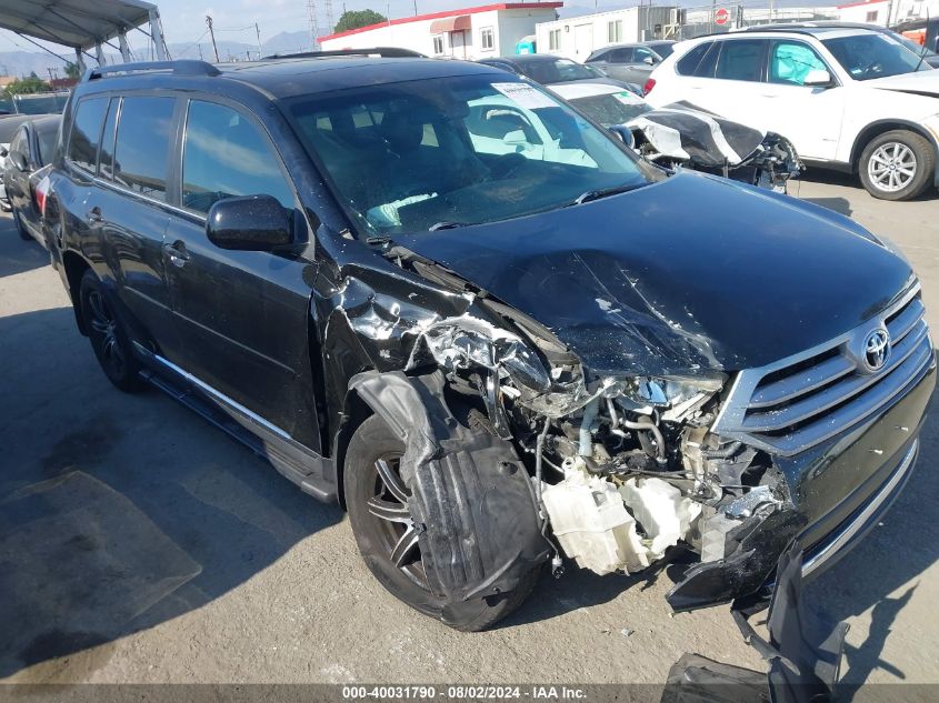 2013 Toyota Highlander Se V6 VIN: 5TDZK3EH4DS125295 Lot: 40031790