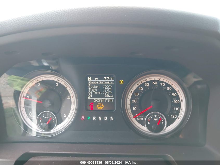 2016 Ram 1500 Slt VIN: 1C6RR7GM8GS120360 Lot: 40031835