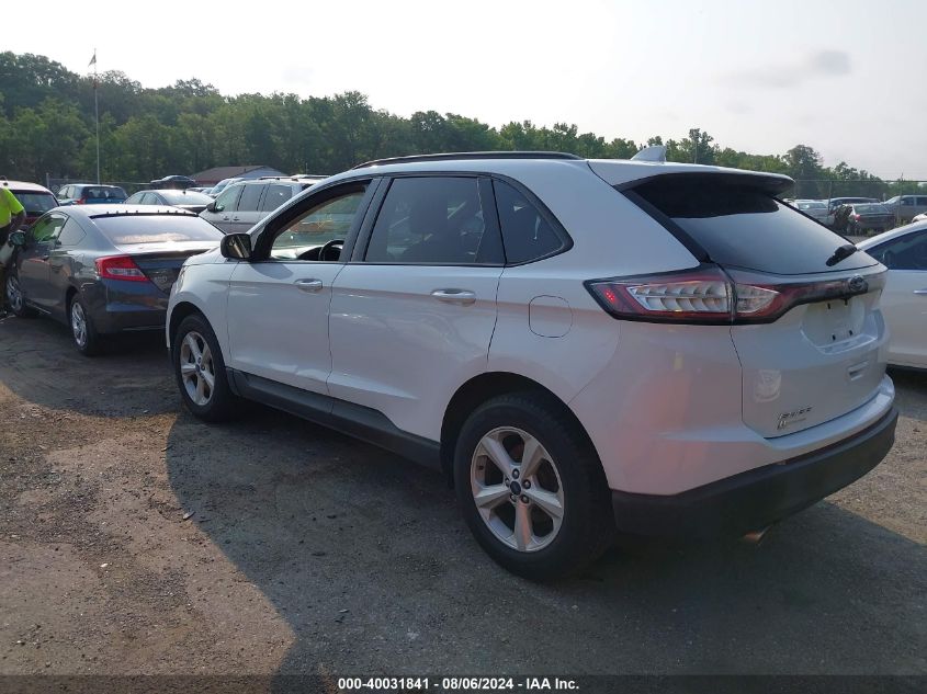 2015 Ford Edge Se VIN: 2FMTK4G89FBB97439 Lot: 40031841