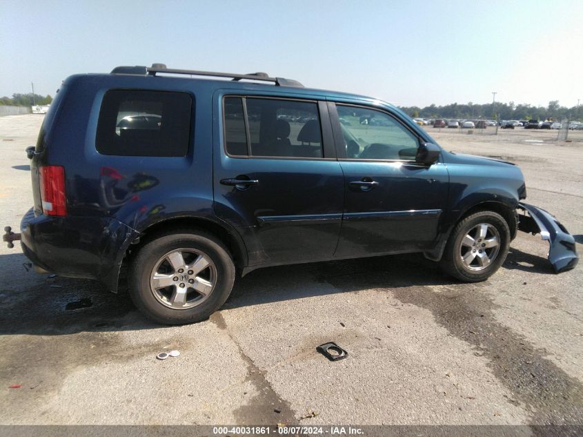 2011 Honda Pilot Ex-L VIN: 5FNYF4H53BB043244 Lot: 40031861