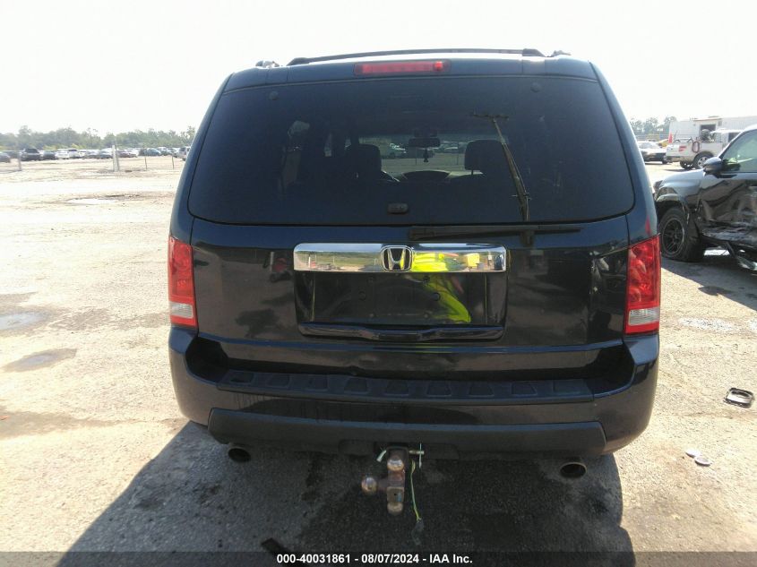 2011 Honda Pilot Ex-L VIN: 5FNYF4H53BB043244 Lot: 40031861