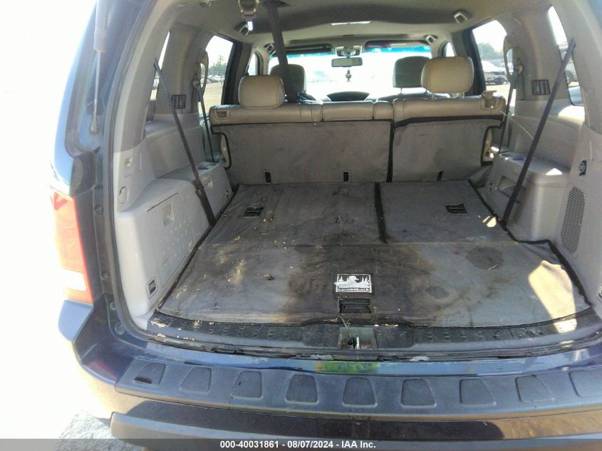 2011 Honda Pilot Ex-L VIN: 5FNYF4H53BB043244 Lot: 40031861