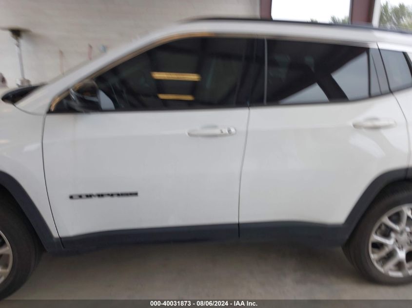 2022 Jeep Compass Latitude Lux VIN: 3C4NJDFB3NT230239 Lot: 40031873