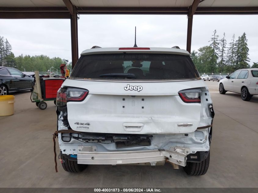 2022 Jeep Compass Latitude Lux VIN: 3C4NJDFB3NT230239 Lot: 40031873