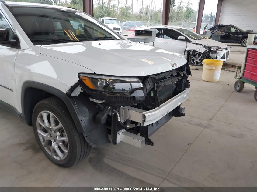 2022 Jeep Compass Latitude Lux VIN: 3C4NJDFB3NT230239 Lot: 40031873