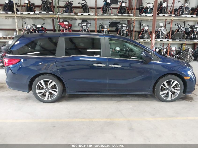 2022 Honda Odyssey Touring VIN: 5FNRL6H85NB056844 Lot: 40031889