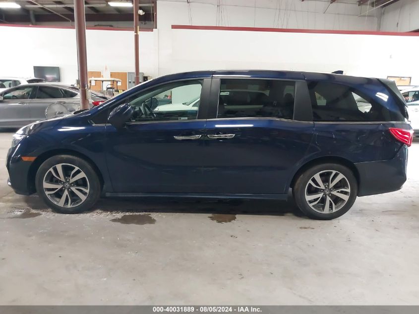 2022 Honda Odyssey Touring VIN: 5FNRL6H85NB056844 Lot: 40031889